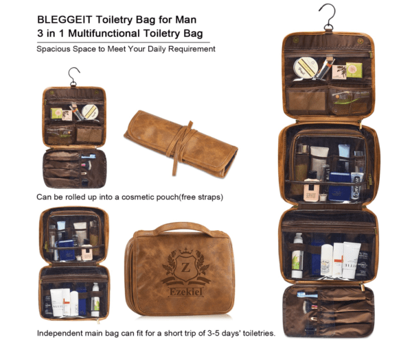 Personalized Toiletry Bag - Image 2